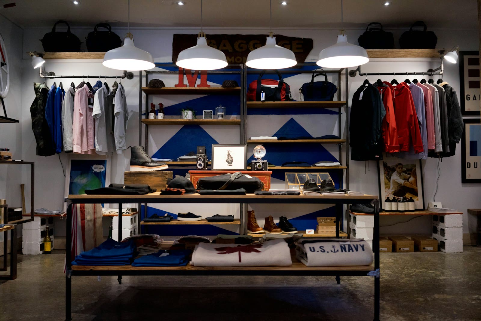 Boutique interior